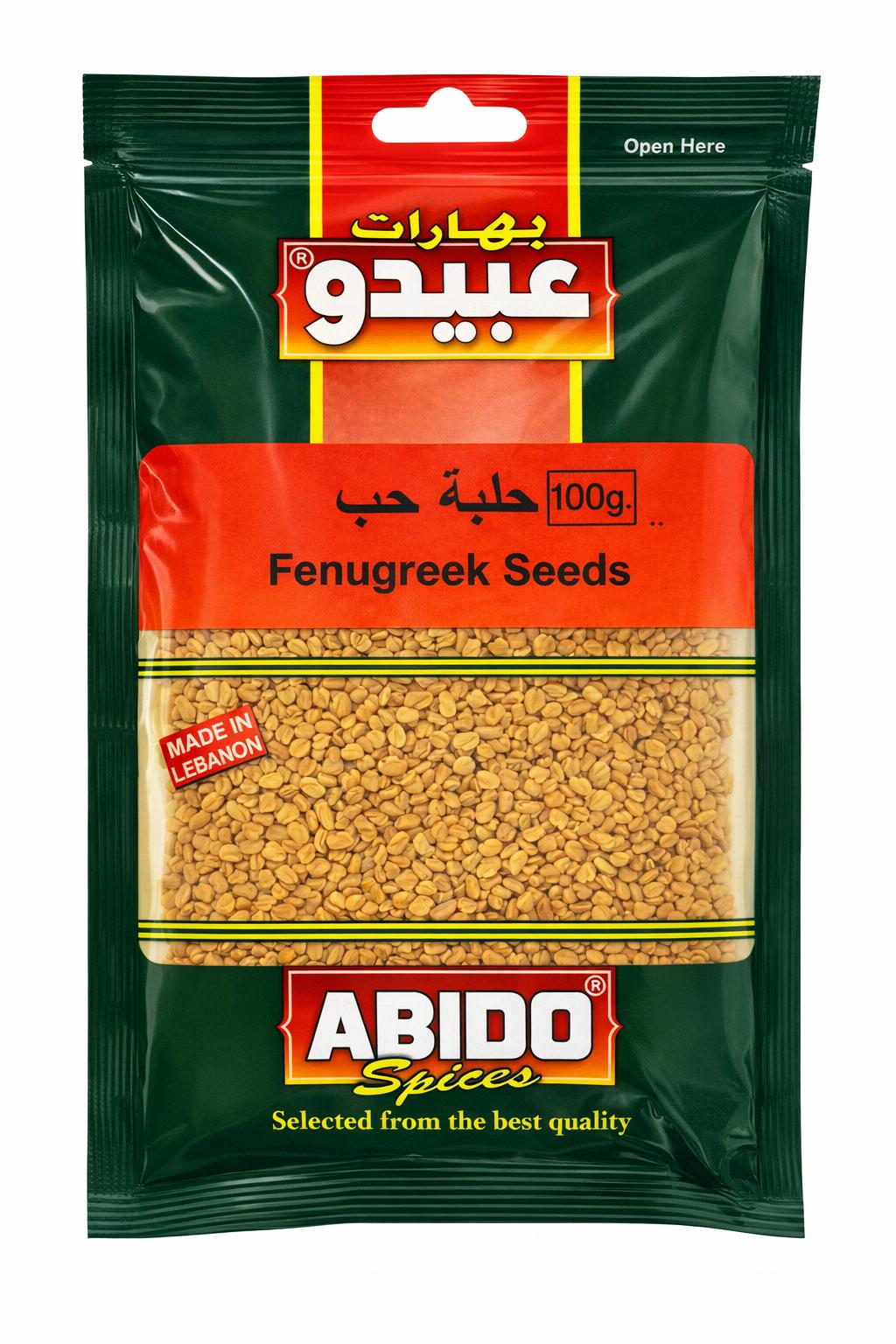 Abido Spices Fenugreek Seeds 100g Pack