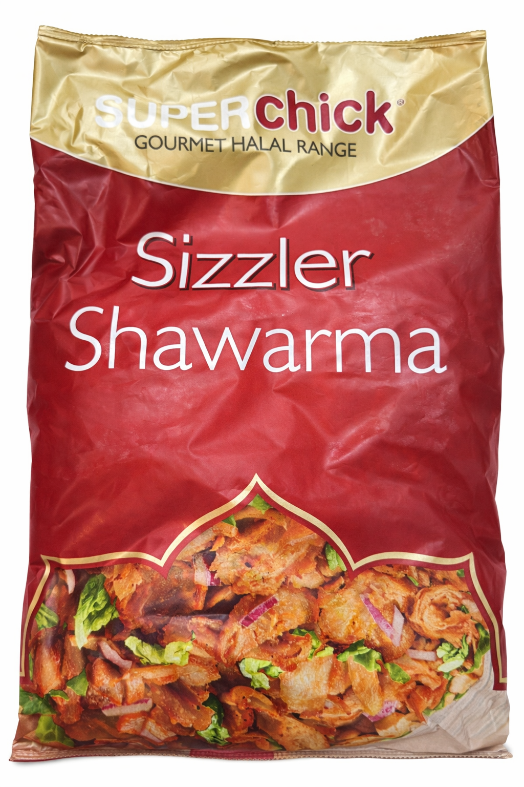 Superchick Sizzler Shawarma 1kg Frozen Chicken Strips