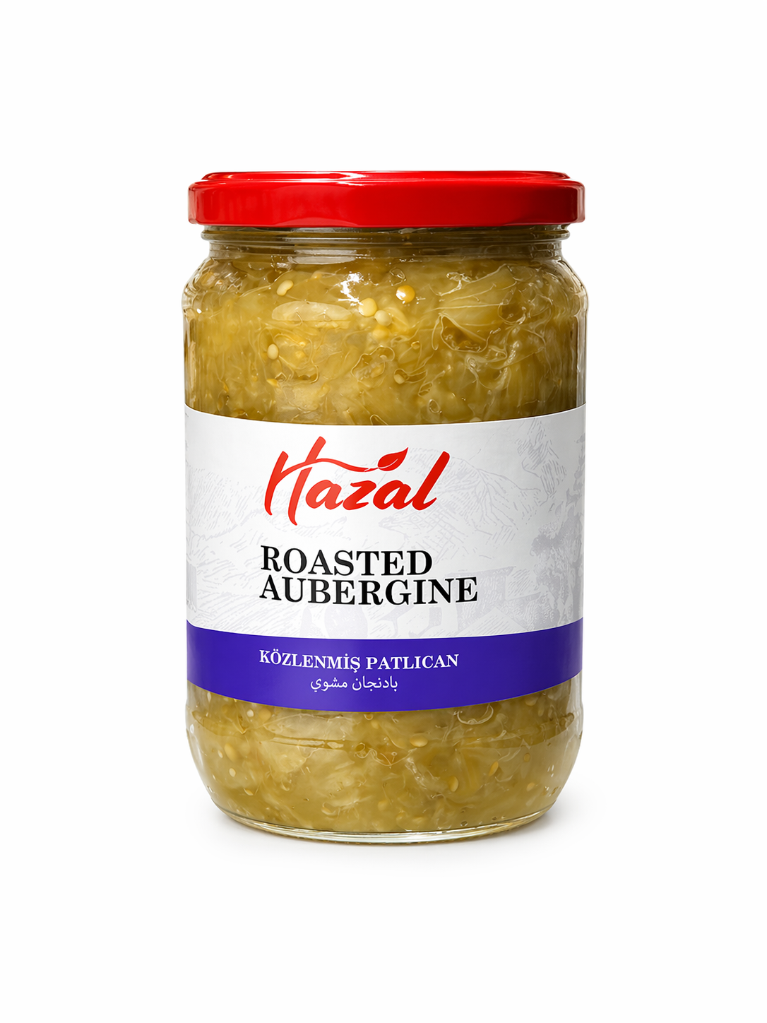 Hazal Roasted Aubergine 680g Jar