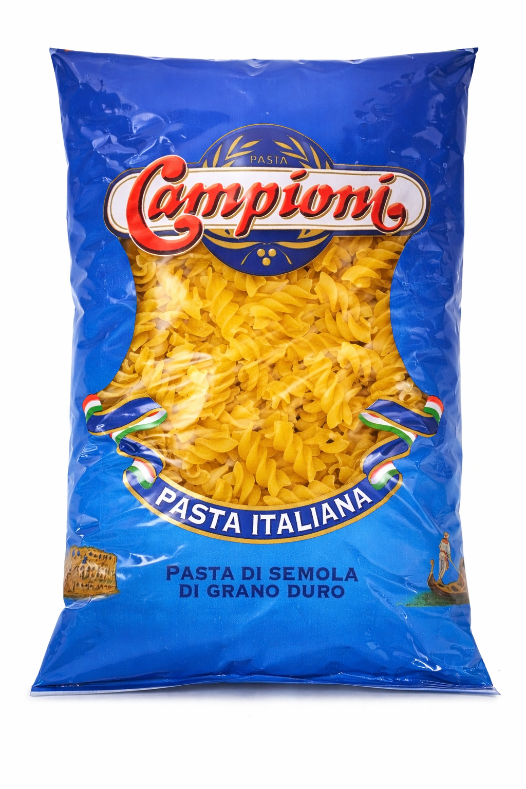 Campioni Fusilli Pasta 500g Authentic Italian Durum Wheat