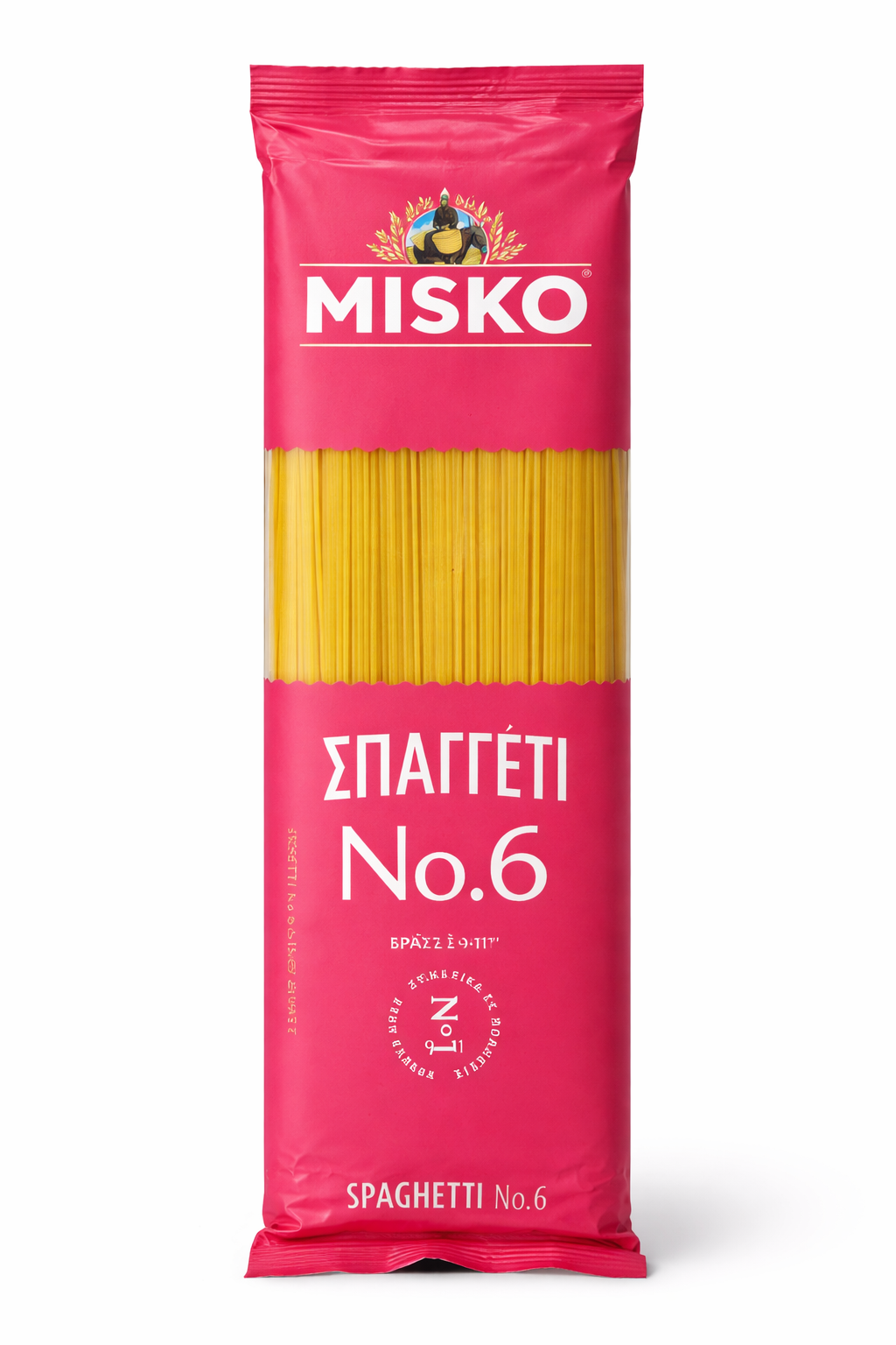 MISKO Spaghetti Pasta 500g – Authentic Greek Durum Wheat