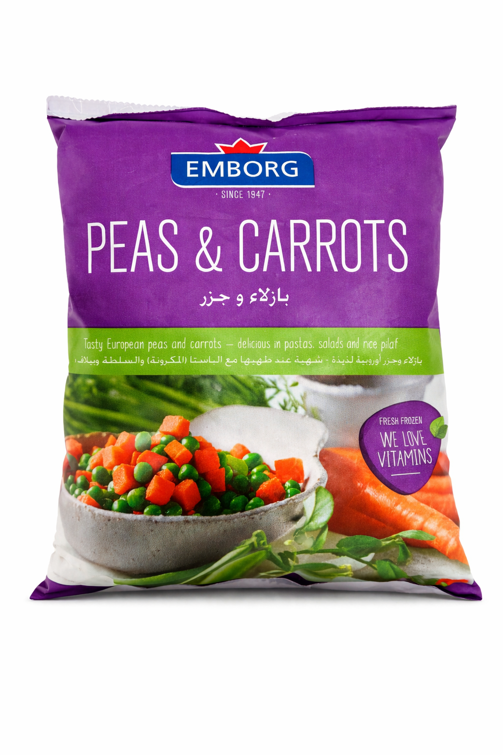 Emborg Peas & Carrots 450g Frozen Vegetables