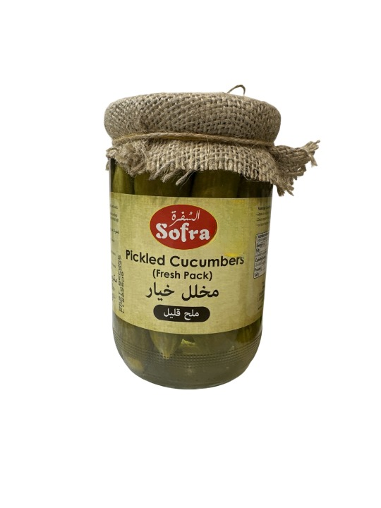 Sofra Picked Cucumbers 600g Jar – Crunchy Pickles