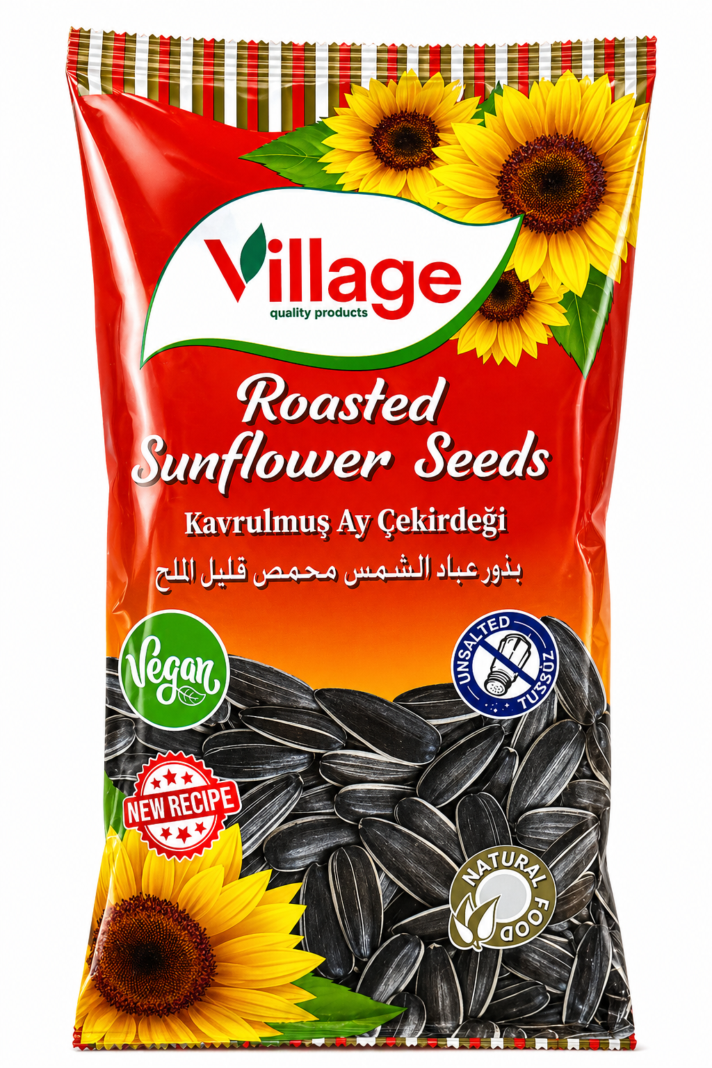Village Sunflower Seeds Red 300g – Premium Quality Snack