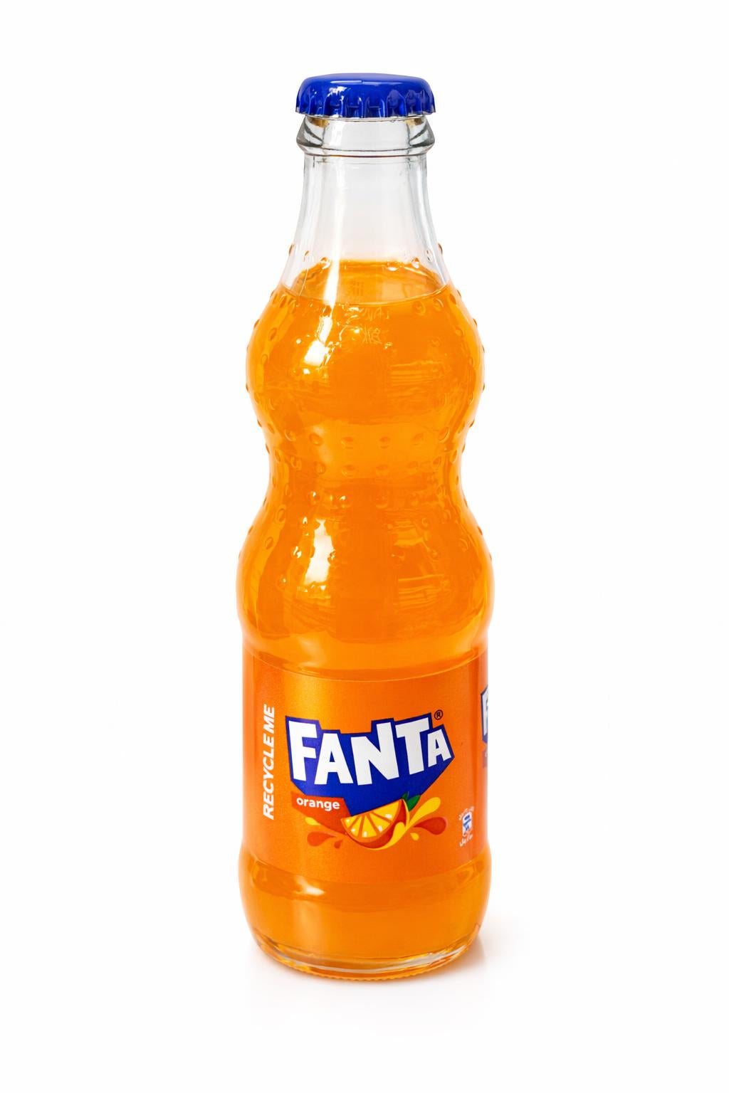 Fanta Orange Soda 250ml Glass Bottle