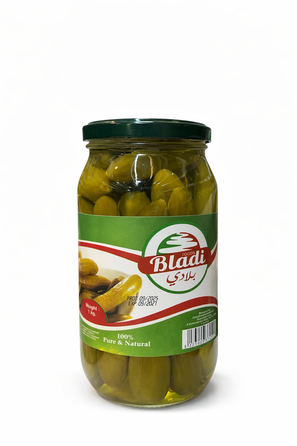 Bladi Fresh Cucumber 1000g – Crisp, Premium Quality