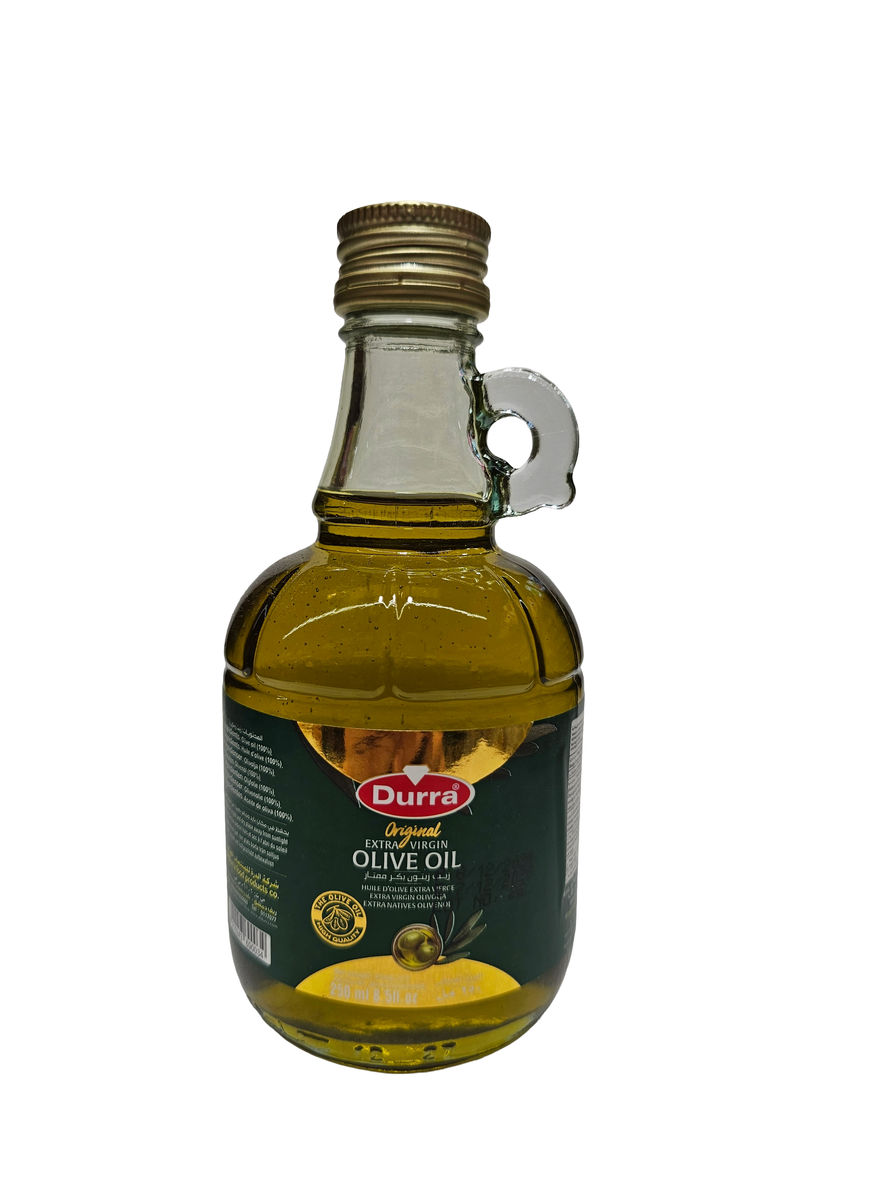 Durra Extra Virgin Olive Oil 250ml Cold Pressed