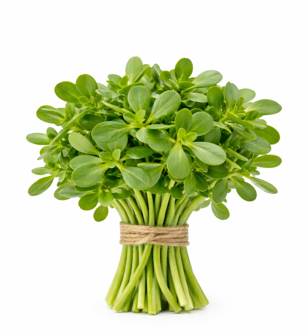 Fresh Cress Purslane Bunch – Organic Greens