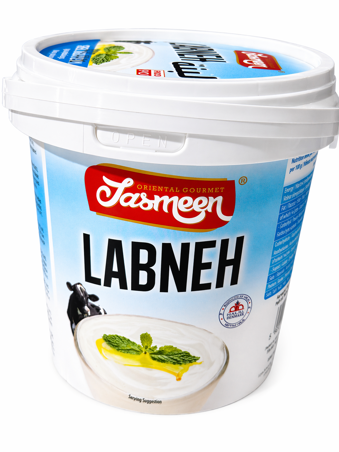 Jasmeen Labneh 1Kg – Creamy Middle Eastern Yogurt Cheese