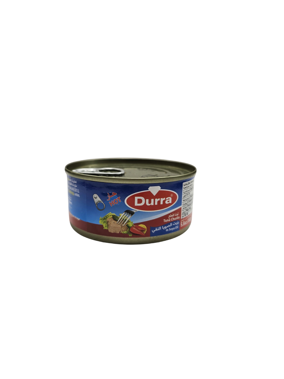 Durra Tuna Chunks in Soya Oil Hot 160g
