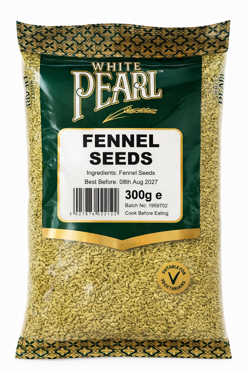 White Pearl Fennel Seeds 300g – Premium Whole Spice