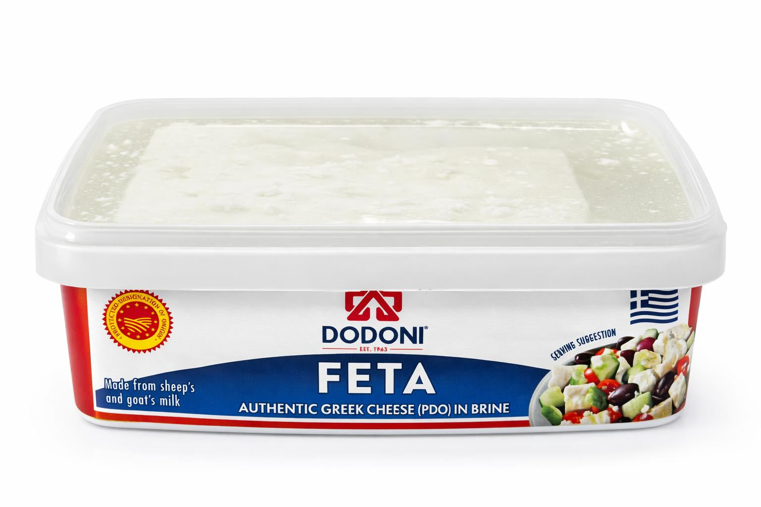 Dodoni Feta Authentic Greek Cheese PDO in Brine 320g