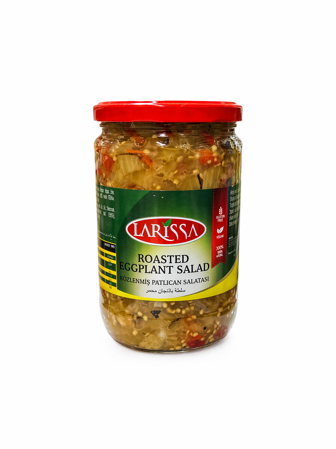 LARISSA Roasted Eggplant Salad 590g Glass Jar