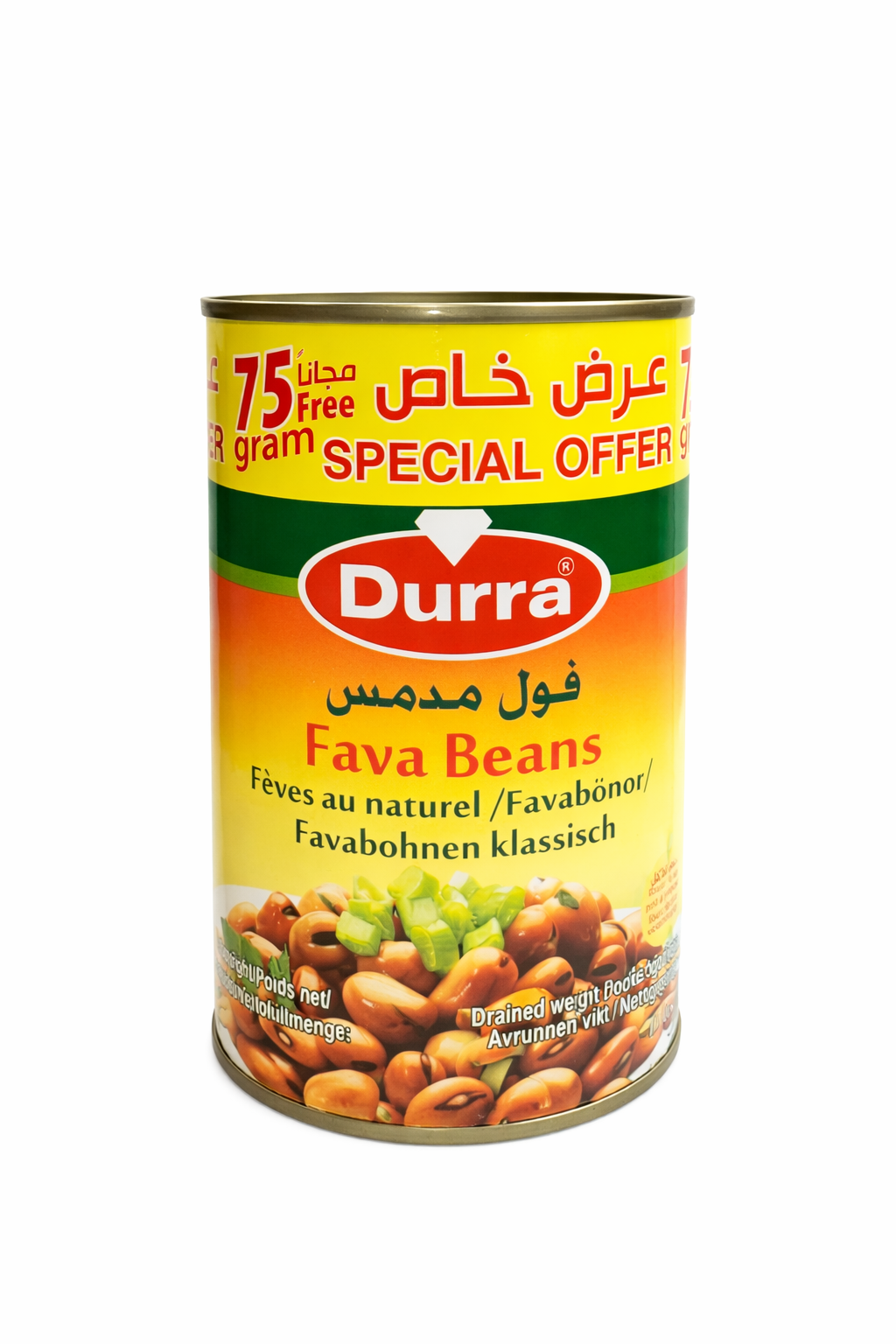 Durra Fava Beans 400g Canned Premium Quality