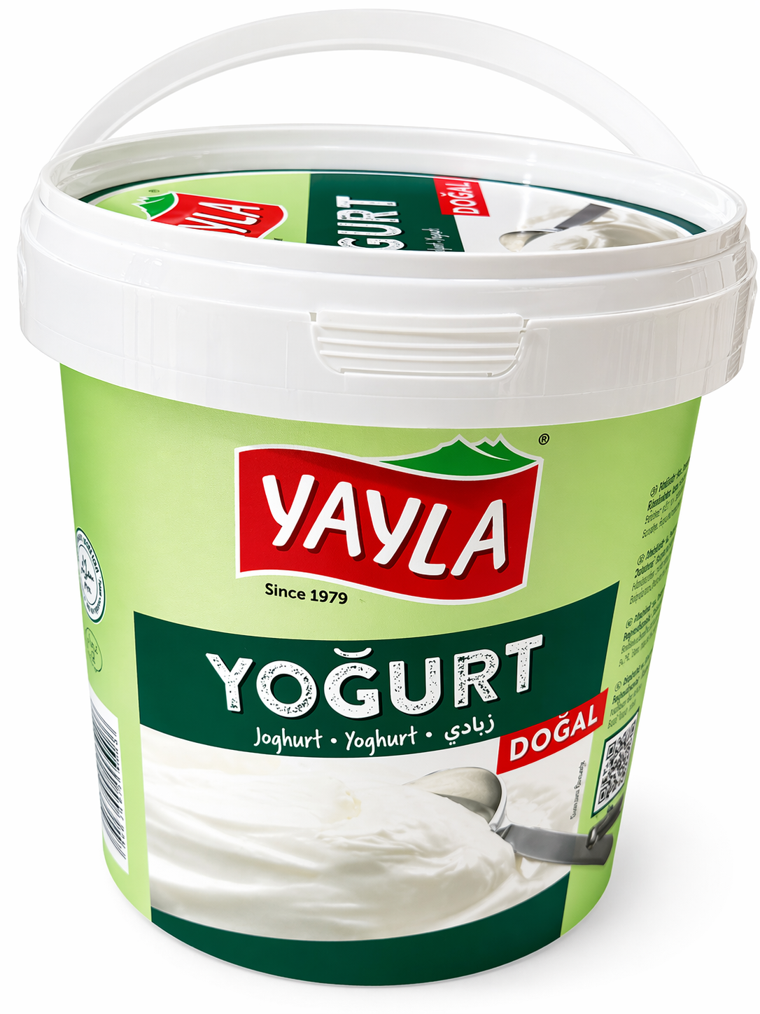 Yayla Yogurt 3.5% Fat 1kg Natural Turkish Yogurt