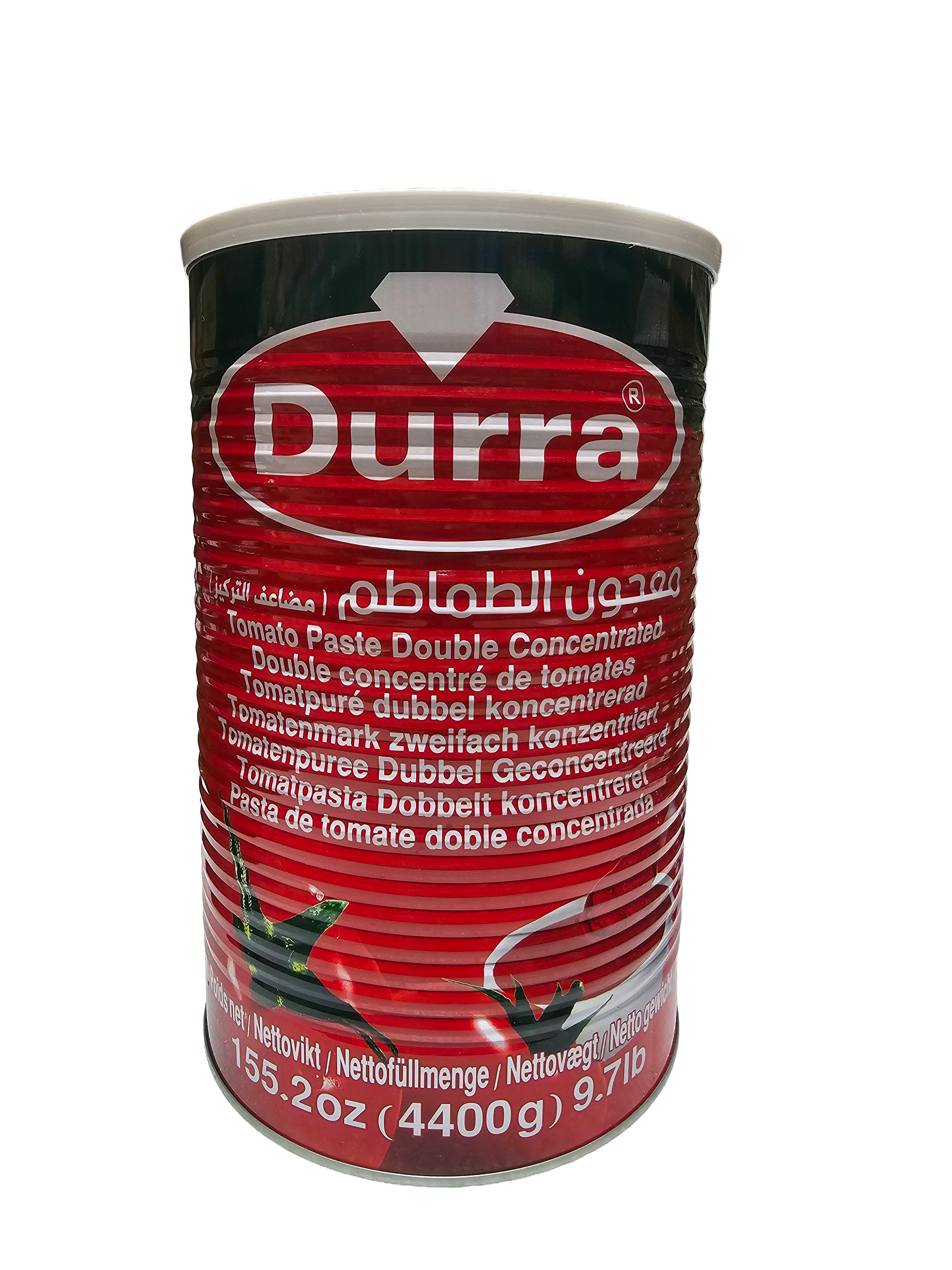 Durra Tomato Paste Double Concentrated 155.2oz (4400g)
