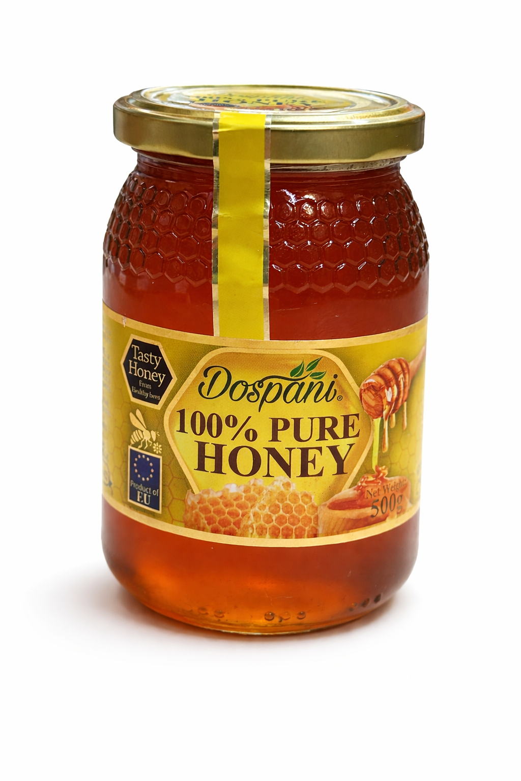 DOSPANI 100% Pure Honey 500g Natural Unprocessed