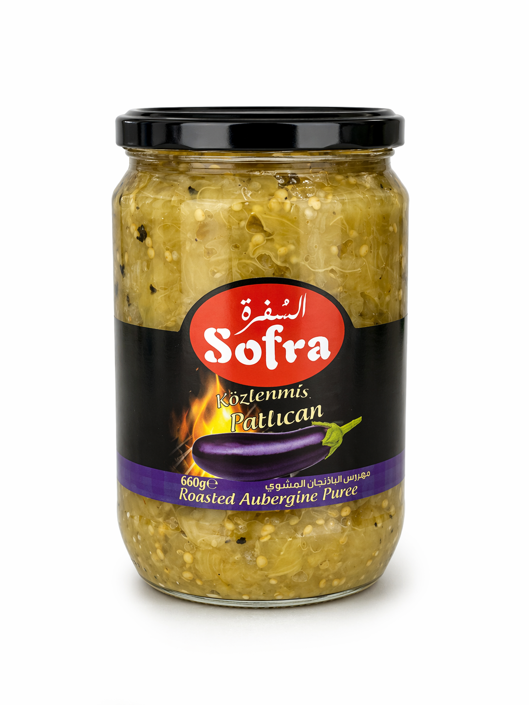 Sofra Roasted Aubergine 660g Jar – Mediterranean Eggplant