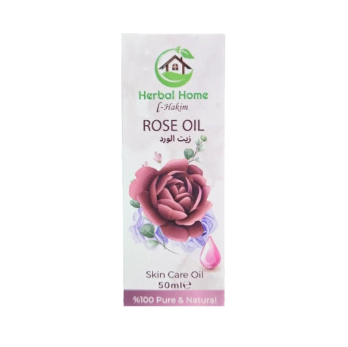 L Hakim Rose Oil 50ml – Pure Natural Facial Oil