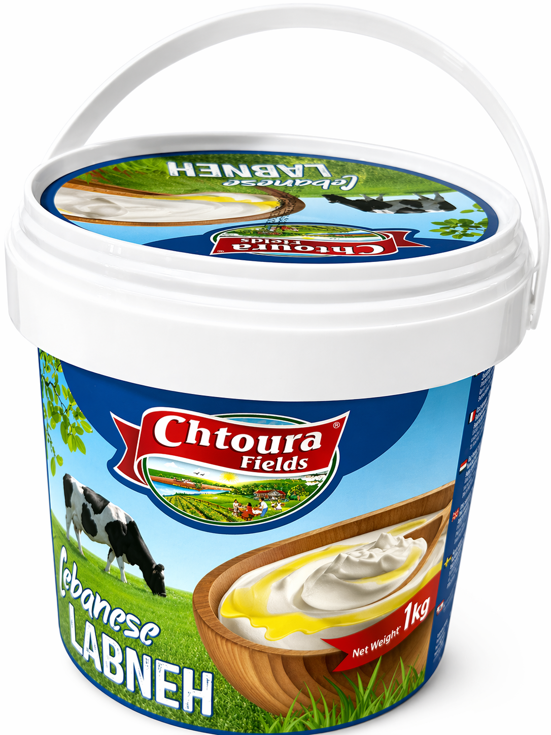 Chtoura Fields Lebanese Labneh 1Kg Yogurt Spread