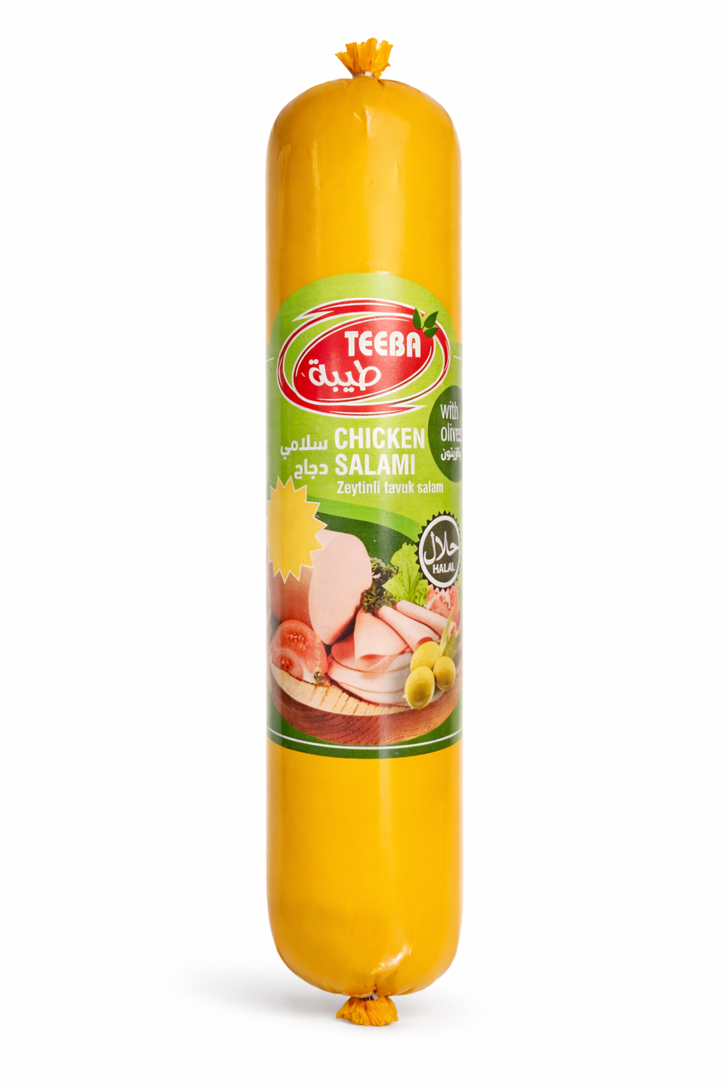 Teeba Chicken Salami with Olive 450g