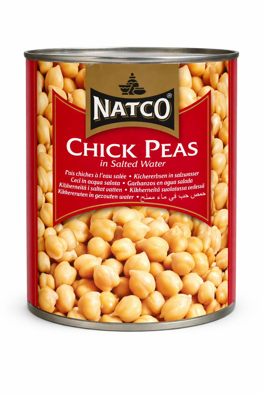 Natco Chick Peas 800g Canned Garbanzo Beans