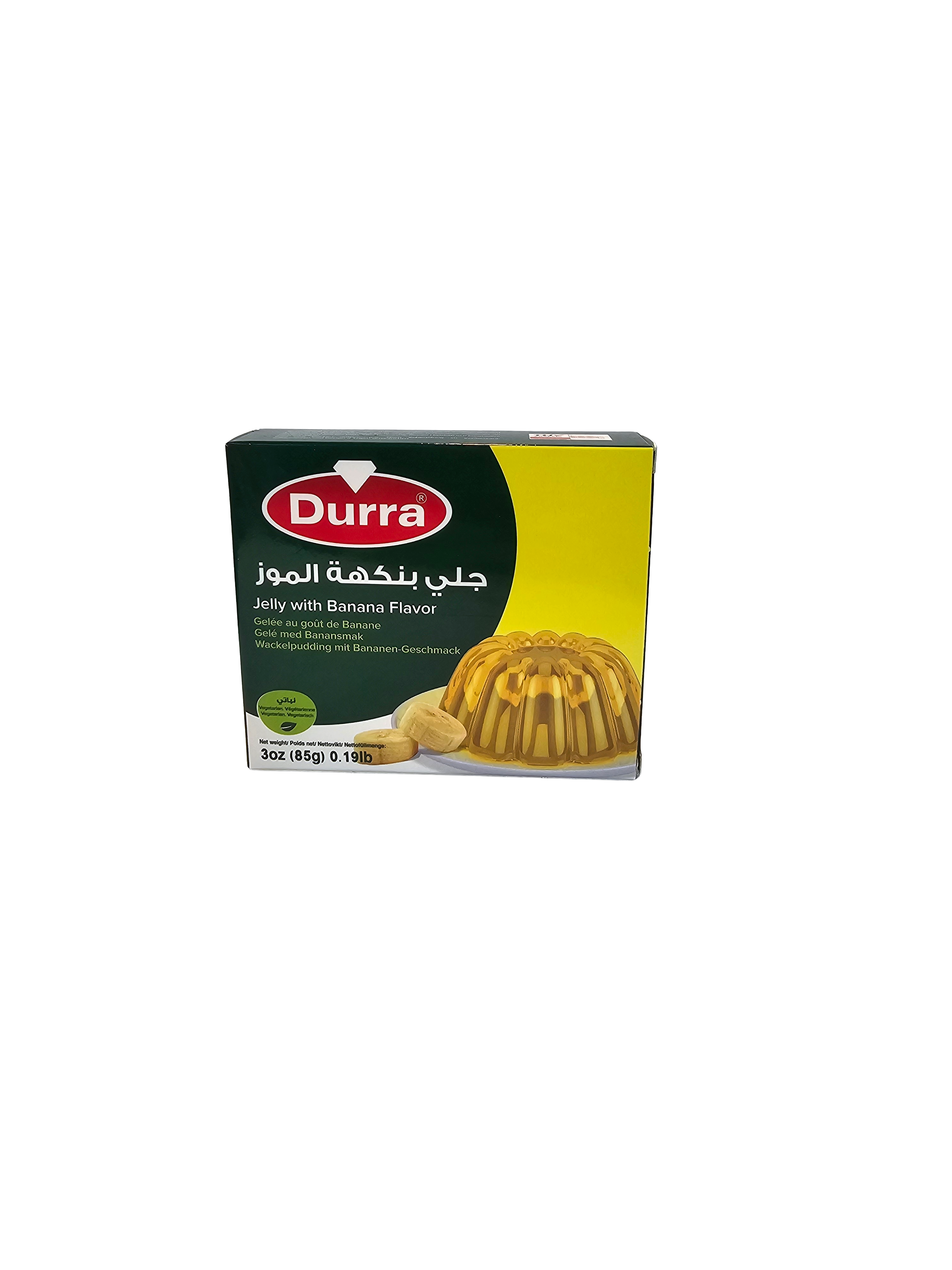 Durra Jelly Banana Flavour 85g Dessert Snack